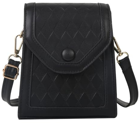 2024 NUOVA Borsa A Tracolla Lattice Texture Cellulare Per Ragazza Donna Crossbody In Pelle Alla Borsa A Tracolla Quadrata
