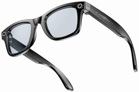 Neksong Meacode AI Glasses | 144-Language Real-Time Translation Smart Sunglasses, Anti-Shake Camera & 32GB Storage | Unisex HD Wearable Tech (Blue Light Glasses)