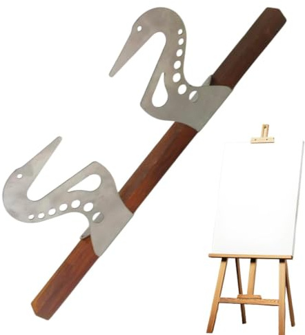 Justerbart Handstöd För Staffli, Handstöd För Metallkonstnärsstaffli, Lean Bridge Med Självlåsande Design, Handledsstöd I Höjd Och Vinkel Skissning, Teckning Och Målning