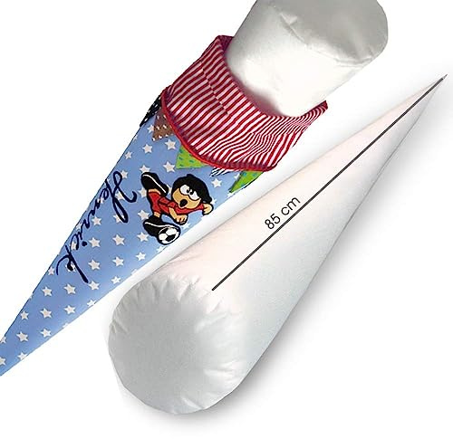 windeltou Premium 85 cm Inlettkissen für Schultüte | Schultütenkissen XXL | Füllkissen für extra Grosse Schultüten | Zuckertütenkissen für große Kinder