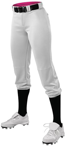 Alleson Athletic Damen-Speedpants mit Gürtel für Fastpitch/Softball, feuchtigkeitsableitend, strapazierfähiges Gewebe und professionelle Passform,