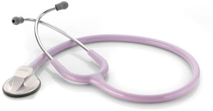 ADC Adscope 615 Platinum Sculpted Clinician Stethoscope with Tunable AFD Technology, Lavender