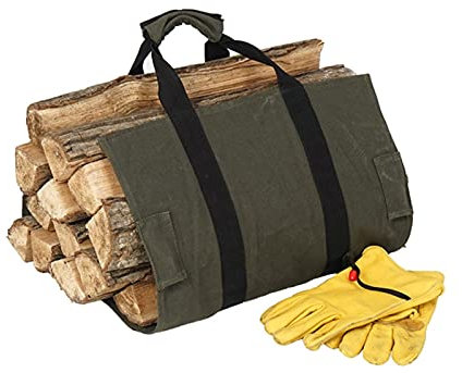 holzkorb Brennholz Aufbewahrungstasche Kamin Holz Halter Leinwand Brennholz Rack Durable Holz Tote Großer Brennholz Halter Tragetasche Für Camping kaminholzregal