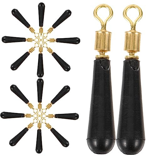 BESPORTBLE 30st Angelausrüstung Angelschnur-Bobber Kleine Bobber Zum Posenfischen Angel-Bobber-perlen Angelschwimmer Schwimmt Kleine Angelschwimmer Floß Fischen Mehrzweck Kieselgel Angelseil