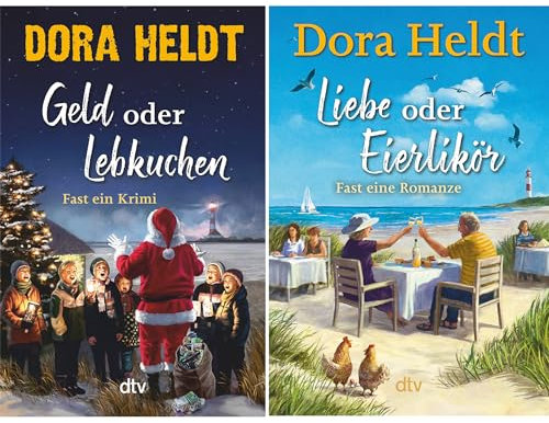 Dora Heldt Set: »Geld oder Lebkuchen« + »Liebe oder Eierlikör – Fast eine Romanze«