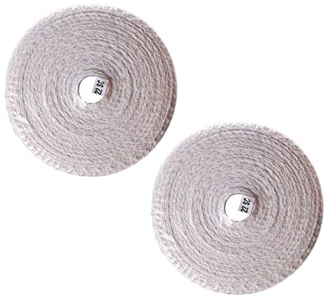 PRETYZOOM 2rolls Bacon Net Cover Meat Mesh Nets Ham Sausage Netting for Cooking String Dry Netting for Meat Curing Chamber