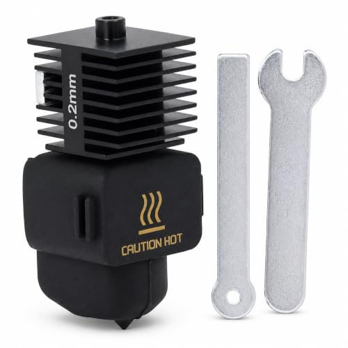 3D-Drucker Hotend für A1 / A1 Mini, Hochtemperatur-Hotend für 3D-Drucker Zubehör (0,2 mm)