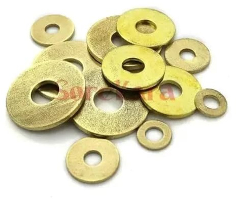 Rondelles plates épaisses en laiton métriques M3 M4 M5 M6 M8 M10, 50 à 100 pièces(M6 50pcs)