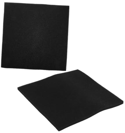 BUGUUYO 2 Pezzi Tappetino Antispruzzo per Cambio Olio Auto Panno Assorbente per Trasmissione e Scarico Olio Nero Protezione Pavimento Senza Macchie