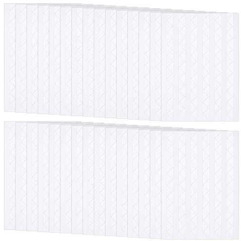 Elegaperma 3060 Stück Fotoecken Selbstklebend, 30 Blatts Fotoecken Weiß | 14,5 X 10,5 cm Klebeecken für Fotos, Foto Ecken Kleber für Fotos, Sammelalben, Tagebücher