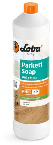 Loba 100489-15 ParkettSoap Bodenseife, weiß