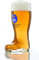 Bierglas Original Hofbräuhaus München Stiefel 0,5 l | Bierkrug | Bierbecher | Bierseidel | Maßkrug mit HB - tolle Geschenkidee und Trinkspiele für Herren & Damen