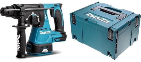 Makita DHR242Z Marteau perforateur sans fil à 3 modes 18 V Boîtier nu & Coffret empilable robuste Makpac Taille 3 - MAKITA 821551-8