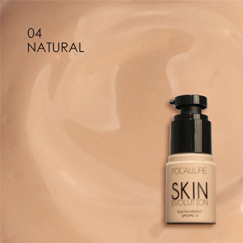 Concealer Cream, 8 Arten Basiscreme Face Whitening Feuchtigkeitscreme Concealer Camouflage Liquid Foundation(#4)