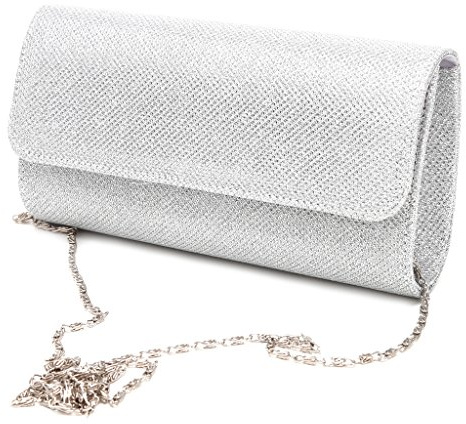 WOWOWO Frauen Abend Schultertasche Braut Clutch Party Prom Hochzeit Umschlag Handtasche