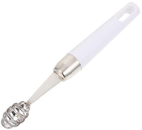 Cabilock 1pc Stainless Steel Watermelon Scoop Creative Fruit Baller Kitchen Tool for Easy Melon Balling for Home Restaurants and Dessert Shops
