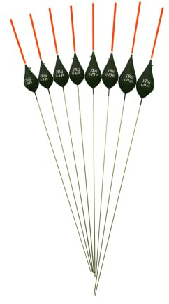 SRG Pole Floats 8 x Assorted Pole Floats (Pack 331R8)