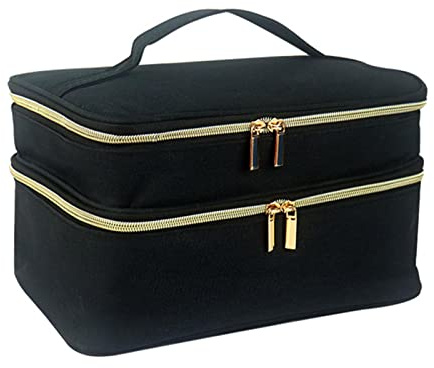 Facynde Boîte À Couture Double Couche Sac Couture Rangement Accessoire, Organisateurs D'Couture pour Fils, Aiguilles, Ciseaux, Kit (Aucun Accessoire Inclus)
