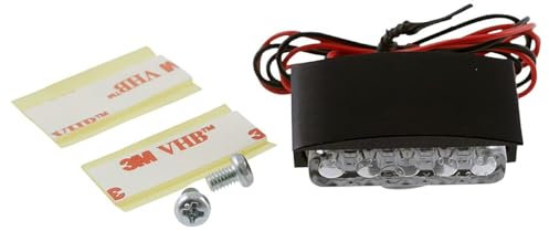 Kennzeichenbeleuchtung Motorrad LED Mini mit Alu-Gehäuse