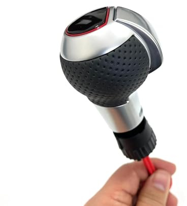 Pomo para Palanca Compatible con A3 S3 RS3 Q5 S6 RS6 A4 A5 A7 A6 Perilla De Palanca De Cambios Automática para Automóvil Palanca De Cambios Manija Piezas De Repuesto(Q5)