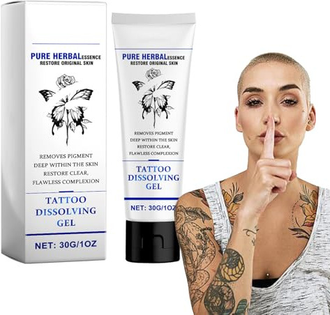 Mikabila (02, F) Crema para Eliminar Tatuajes Naturalmente, Extracto de Planta, Rápida y Sin Dolor