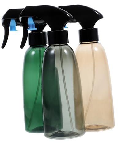 FOMIYES 3stücke Sprühflasche Für Pflanzen Transparente Flasche Zur Bewässerung Mit Nebel Wiederverwendbare Kunststoffflasche Für Gartenarbeit Zu Hause Für Zimmerpflanzen