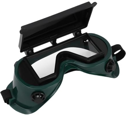 Lunettes de soudage – Lunettes de brasage | Protection des yeux Meulage Plasma Coupe Brasage Up Lunettes Anti-poussière pour Souder Torching