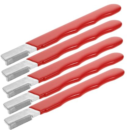 Veemoon 5 Piezas Afilador Multifuncional para de Cocina y Herramientas de Jardín Afilador Compacto para Tijeras de Podar Bonsáis y Ramas Piedra de Afilar Portátil para Uso Doméstico y