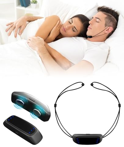 Bettinay Anti Snoring Devices, Electric 6 Speed Adjustment Snoring Aids, Sleep Machine for Men Women Improve Sleep Quality