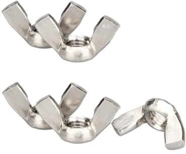 Flügelmuttern, Befestigungselemente, Muttern mit metrischem Gewinde, Edelstahl 304, M8, M10, M12(M10 (5pcs))