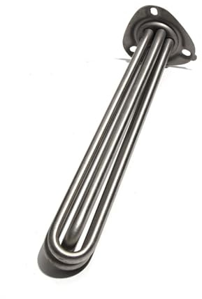 220V 63mm Triangle Flange Electric Heater Element 6KW/9KW/12KW 201SS Water Heating Pipe For Water Tank Dishwasher 1pc(380V 260mm 6KW)