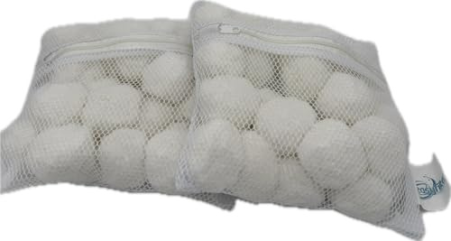 EasyFilter Lot de 2 Filets de Balles Filtrantes pour Robot Piscine et Panier Skimmer – Filtration Fine et Réutilisable