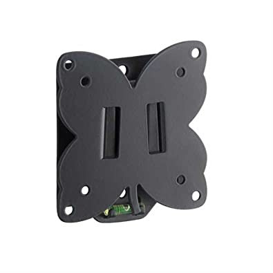 Meliconi STILE S100, Supporto Fisso da Parete per Tv a Schermo Piatto fino a 25’’, VESA 75x75, 100x100