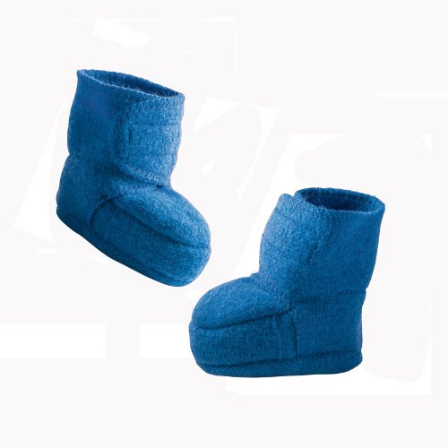 Disana 34402XX - Walk-Babyschuhe Wolle blau, Size / Größe: 4 - 8