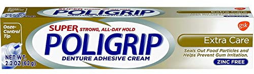 Poli-Grip Super Denture Adhesive Cream Original - 1.4 oz