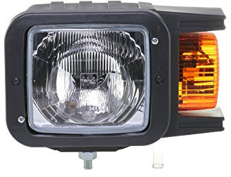 HELLA 1EA 007 108-011 Halógena-Faro principal - 12/24V - Número de referencia: 10 - montaje exterior - Color de tulipa: amarillo - Delante, izquierda