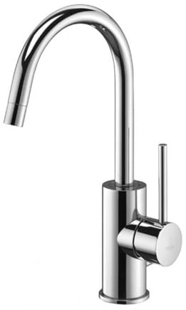 Miscelatore lavabo con canna orientabile senza scarico lig 078 cr light paffoni