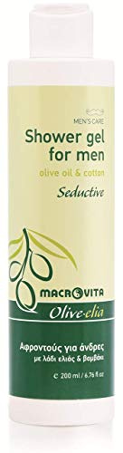 OLIVELIA SHOWER GEL FOR MEN “SEDUCTIVE” OLIVE OIL & COTTON 200 ML.