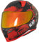 Broken Head Jack S. V2 Pro Rot - Integral-Helm Set Mit Zwei Visieren (Rot Verspiegelt + Klar) Sport Motorradhelm (M 57-58 cm)
