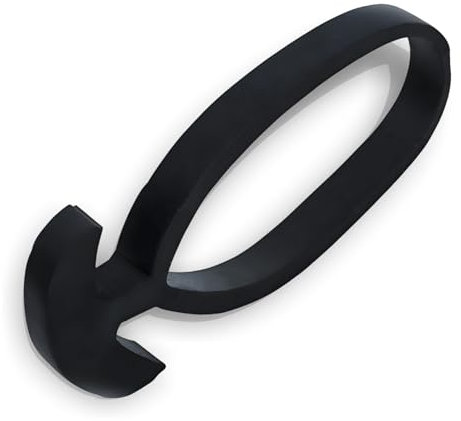 DOJA INDUSTRIAL | ATTACHE PLANTE TENDEUR ELASTIQUE 8cm | PACK 600 | CLIPS PLANTES avec crochet forme d' ANCRE | Mini Tendeurs pour Bache piscine | SANDOW elastique tuteur bambou tomate Jardin Plantes