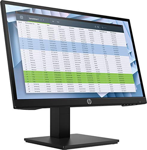 HP P22h G4 - Monitor de 22 FHD (1920 x 1080 Pixeles, 60 Hz, Ratio 16:9, 5 ms de repuesta) Negro