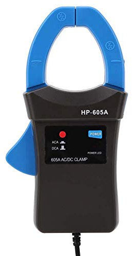 Amperometrica a Pinza, Multimetro a Pinza Digitale 605A Misura Corrente AC 600A Adattatore a Morsetto con Sonde per Test Indicatore di Alimentazione a LED