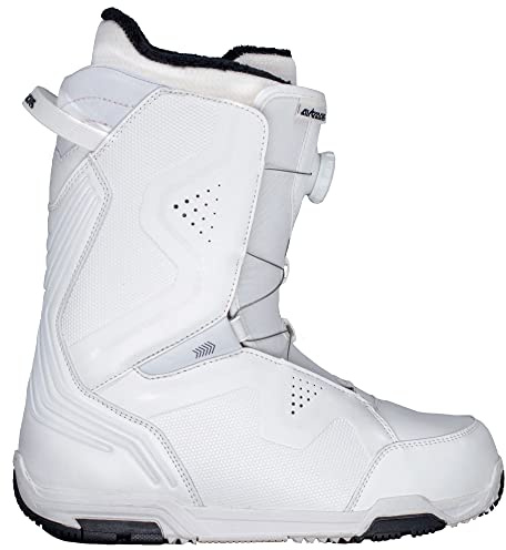 Airtracks Damen Snowboard Boots Strong ATOP Snowboardschuhe - QL Snowboardboots - Weiß