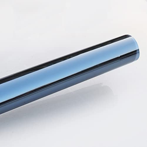 YUJIANHUAA Pellicola Oscurante per Vetri,Pellicola Specchio da Finestra Riflettente Monodirezionale,Pellicola Privacy Anti UV,Pellicola Antisolare Oscurante,per Ufficio Casa (80x120cm(32x47in))