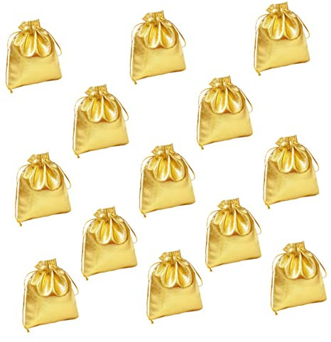 Healvian 500stücke Kordelzugbeutel Mini Geschenktüten Für Schmuck Und Für Hochzeiten Geburtstagsfeiern Und Weihnachten