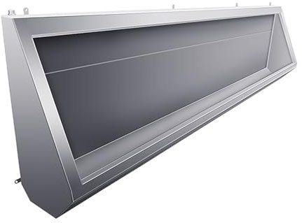 JIAOCKJIAO Orinatoio Sospeso, Orinatoio in Acciaio Inossidabile 304, Orinatoio Commerciale Antispruzzo, Orinatoio Maschile a Parete, Salvaspazio, for Scuole, Ospedali, Bar