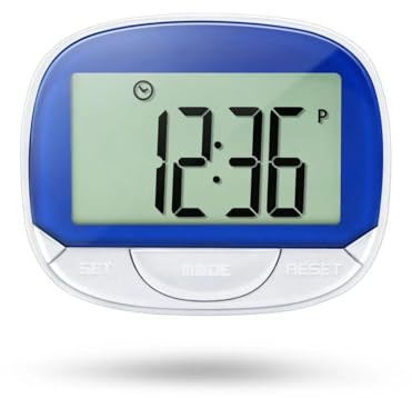 ZIKSUN Schrittzähler Schrittzähler zum Gehen (Blau)