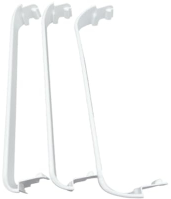 Bothyi 3Pcs Door Shelf Rack Bar Door Shelf Bar Household Stable Shelves Bin Refrigerator Door Bin Shelf Bottom Refrigerator Shelf