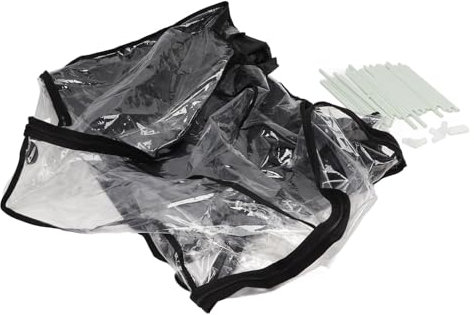 Pilzzucht-Wachstumsset, Stillluft-Boxzelt für Mykologieprojekte, Transparentes Fenster, Oxford-Stoff, Kit-Kit, Stillluft-Anbaubox-Kit