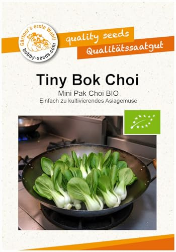 BIO-Kohlsamen Tiny Bok Choi Pak Choi Portion